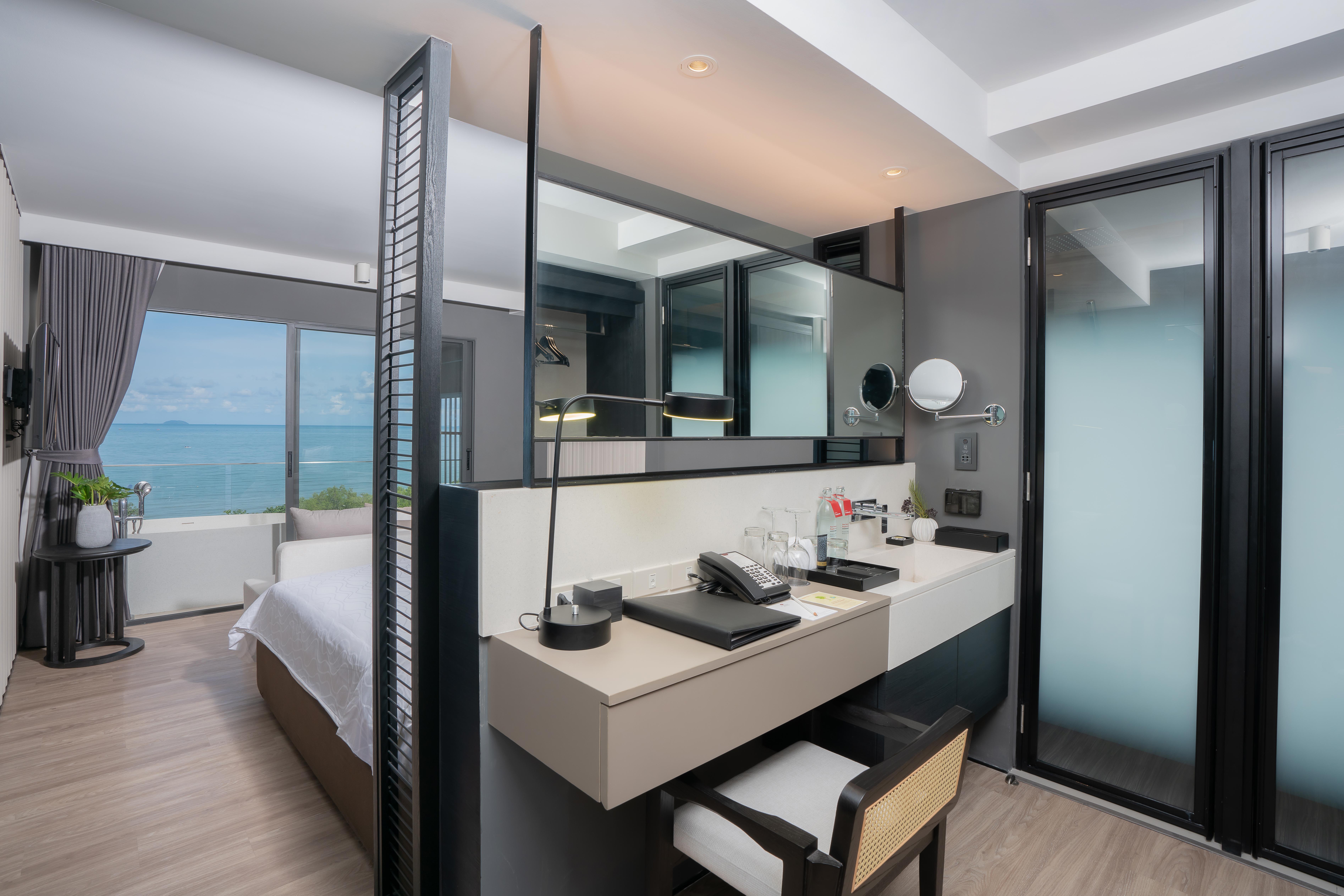 Bayphere Hotel Pattaya Jc Na Chom Thian Buitenkant foto Deluxe Ocean View Room